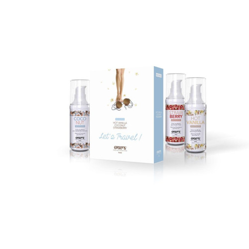 Набор массажных масел EXSENS Lets Travel 3 по 30 мл