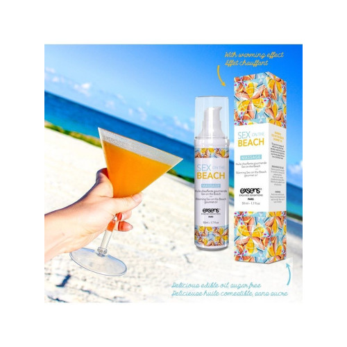 Масажна олія EXSENS Sex on the Beach Розігріваюча 50 мл