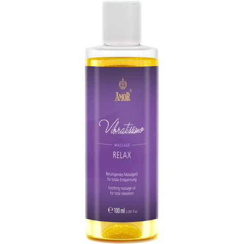 Масажне масло Vibratissimo Relax з заспокійливим ароматом 100 мл