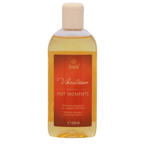Массажное масло Amor Vibratissimo горячие моменты 250 мл