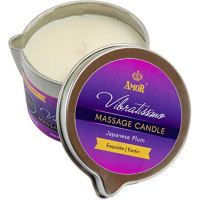 Масажна свічка Amor Vibratissimo Japanese Plum, 100 мл Масажна свічка Amor Vibratissimo Japanese Plum, 100 мл