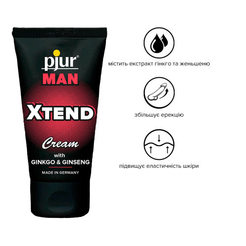 Крем для пениса массажный Pjur MAN Xtend Cream 50 ml