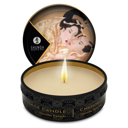 Массажная свеча Shunga Mini Massage Candle Vanilla Fetish 30 мл