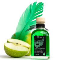 Набор Orgie съедобное массажное масло и перо ЯБЛОКО 150 мл Набор Orgie съедобное массажное масло и перо ЯБЛОКО 150 мл