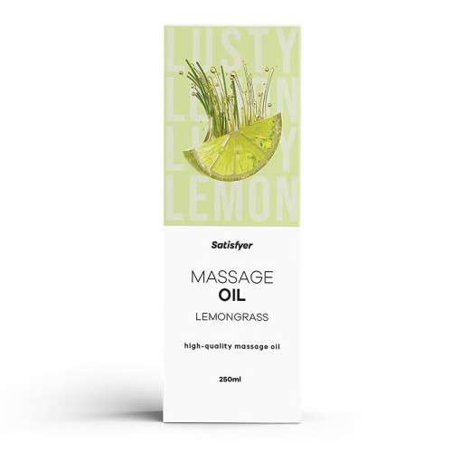 Масажна олія Satisfyer Massage Oil Lemongrass 250 мл