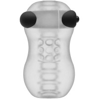 Мастурбатор с вибропулей Doc Johnson GoodHead – Vibrating Helping Head Pro – Frost Мастурбатор с вибропулей Doc Johnson GoodHead – Vibrating Helping Head Pro – Frost