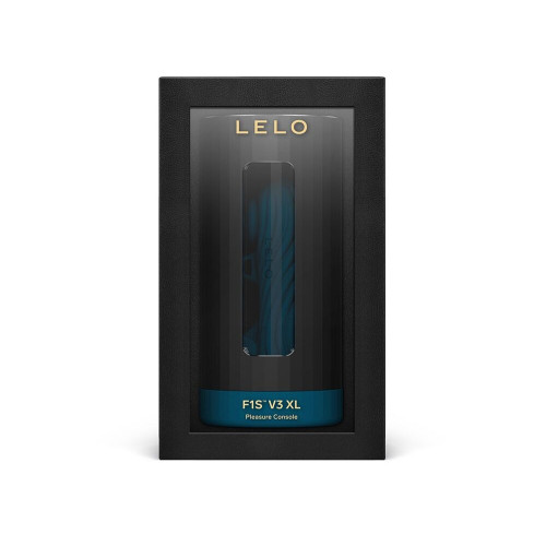 Смарт-мастурбатор LELO F1S V3 XL Teal, збільшений, 2 мотори, 8 режимів, стимуляція звуковими хвилями