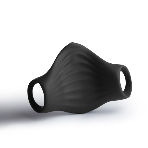 Мастурбатор Rocks Off Palm Black, петли для пальцев, 10 режимов