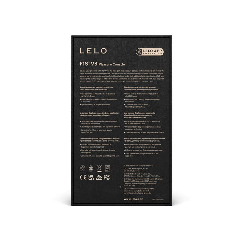 Смарт-мастурбатор LELO F1S V3 Teal, 2 мотора, 8 режимов, стимуляция звуковыми волнами