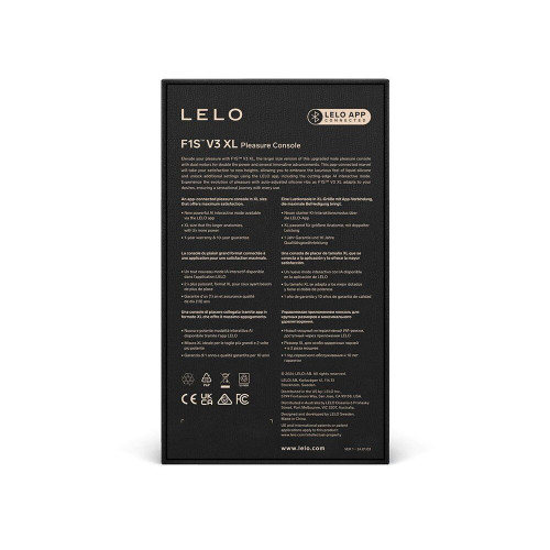 Смарт-мастурбатор LELO F1S V3 XL Red, збільшений, 2 мотори, 8 режимів, стимуляція звуковими хвилями