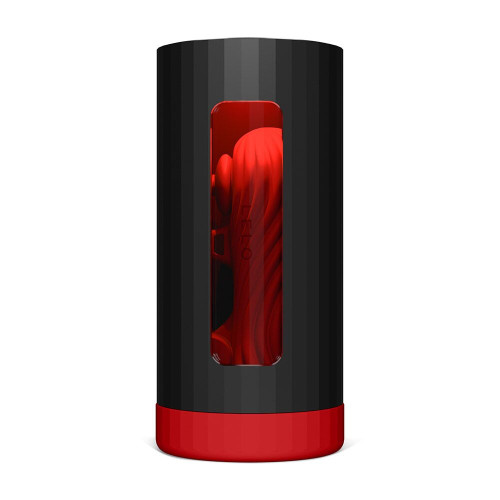 Смарт-мастурбатор LELO F1S V3 XL Red, збільшений, 2 мотори, 8 режимів, стимуляція звуковими хвилями