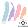 Набор 4-в-1 Satisfyer Playful Four, вибратор и 4 насадки, 12 режимов