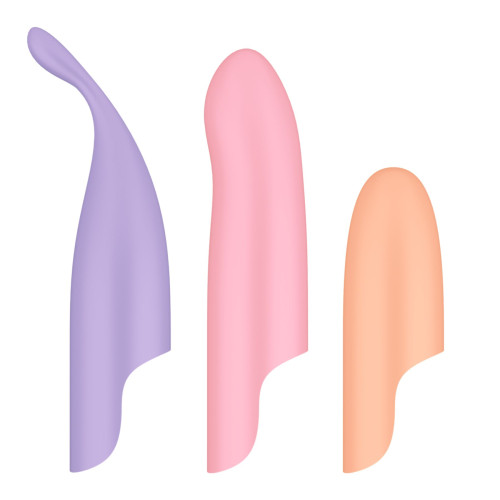 Набор 4-в-1 Satisfyer Playful Four, вибратор и 4 насадки, 12 режимов