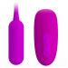 Виброяйцо с клиторальным стимулятором Pretty Love Curupira Multifunctional 2 in 1 Purple