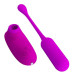 Виброяйцо с клиторальным стимулятором Pretty Love Curupira Multifunctional 2 in 1 Purple