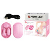 Виброяйцо со стимулятором Pretty Love Magic Box, 12 vibration settings, 7 taping settings