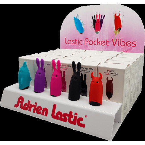 Набір вібраторів Adrien Lastic Promo Pack Pocket Vibe (25 шт + тестери)