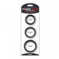 Ерекційні кільця LoveToy Power Plus Soft Silicone Pro Ring Black