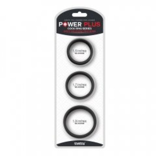 Ерекційні кільця LoveToy Power Plus Soft Silicone Pro Ring Black