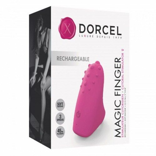 Вібратор на палець Marc Dorcel MAGIC FINGER Рожевий