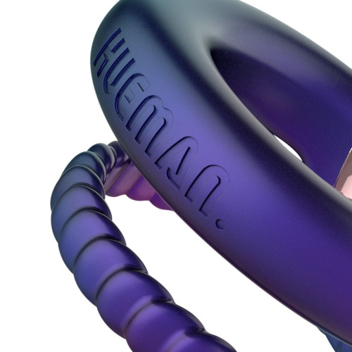 Ерекційне віброкільце Hueman - Jupiter Vibrating Cock and Ball Ring