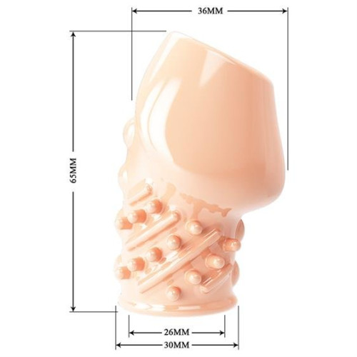 Насадка на член Pretty Love Matias Penis Thicker Flesh