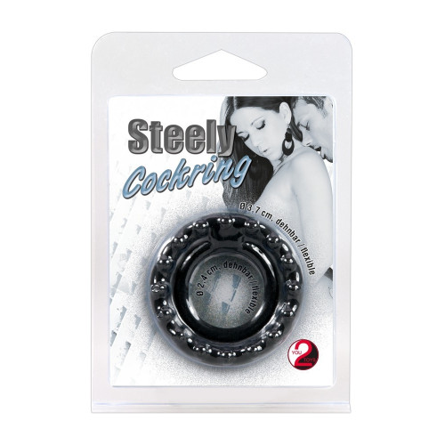 Ерекційне кільце You2Toys Steely Cockring Black