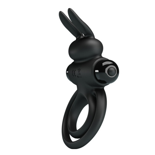 Эрекционное кольцо Pretty Love Vibrant Penis Ring III Black