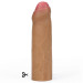 Насадка на член LoveToy Revolutionary Silicone Nature Extender Add 1 Brown 140