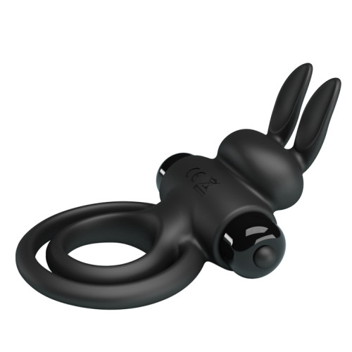 Эрекционное кольцо Pretty Love Vibrant Penis Ring III Black