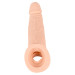 Удлинительная насадка Nature Skin Penis Sleeve With Extension