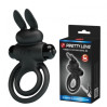 Эрекционное кольцо Pretty Love Vibrant Penis Ring III Black