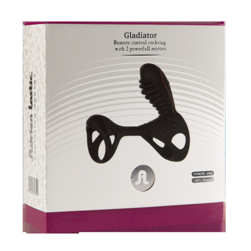Ерекційне кільце Adrien Lastic Gladiator з пультом LRS та вібрацією