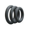 Набор эрекционных колец Doc Johnson OptiMALE 3 C-Ring Set Thick
