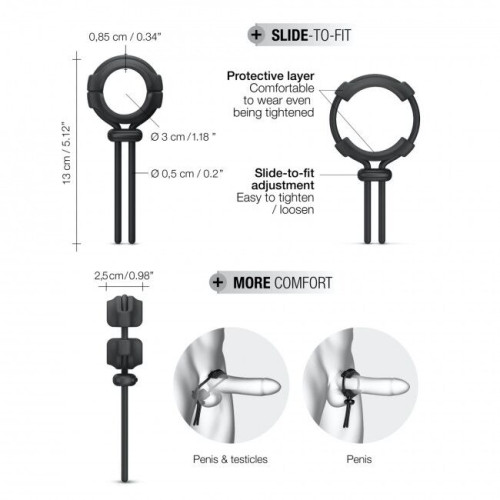 Регульоване ерекційне кільце Marc Dorcel FIT RING