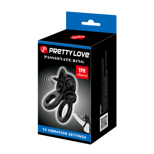 Ерекційне кільце Pretty Love Passionate Ring Black