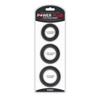 Эрекционные кольца LoveToy Power Plus Soft Silicone Snug Ring Black