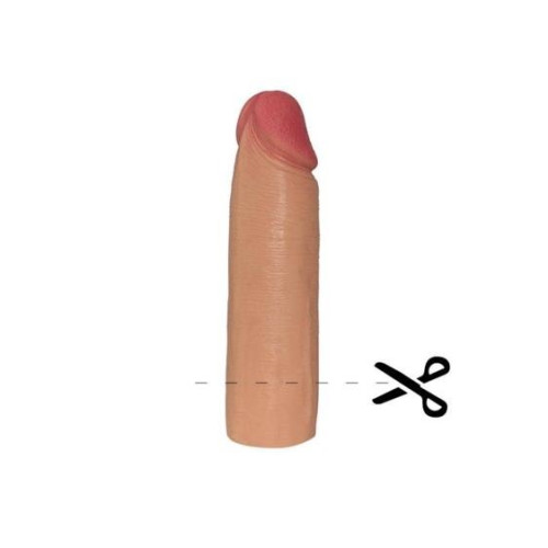 Насадка на член LoveToy Revolutionary Silicone Nature Extender Add 1 Flesh 138