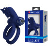 Ерекційне кільце Pretty Love Powerful Vibro Butterfly Cock Ring Blue