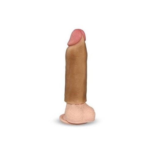 Насадка на член LoveToy Revolutionary Silicone Nature Extender Add 1 Flesh 138