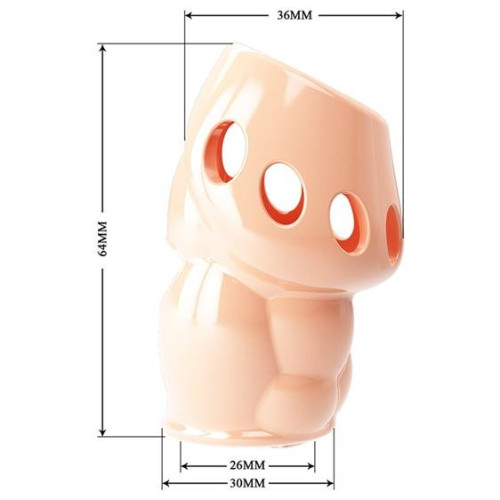 Насадка на член Pretty Love Oskar Penis Thicker Flesh