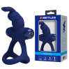 Эрекционное кольцо Pretty Love Powerful Vibro Cock Ring II Bunny Blue