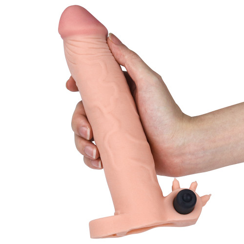 Удлиняющая насадка на пенис LoveToy Pleasure Extender Sleeve Телесная