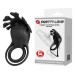 Эрекционное кольцо Pretty Love Vibrant Penis Ring Ruben Black