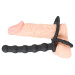 Насадка для двойного проникновения Black Velvets Cock & Ball Ring