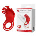 Эрекционное кольцо Pretty Love Vibrant Penis Ring Ruben Red