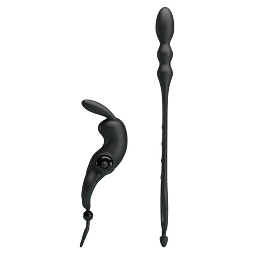 Насадка на член Pretty Love Vibration Penis Sleeve V Черная