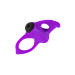 Эрекционное кольцо Adrien Lastic Lingus MAX Violet с вибрацией
