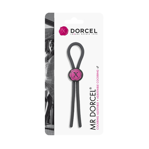 Эрекционное кольцо Marc Dorcel лассо Серое