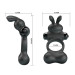 Эрекционное кольцо Pretty Love Vibrant Penis Ring Yusuf Black